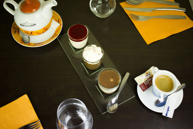 A la Villa Mérignac Bar Brasserie
une pause café ou thé gourmand 