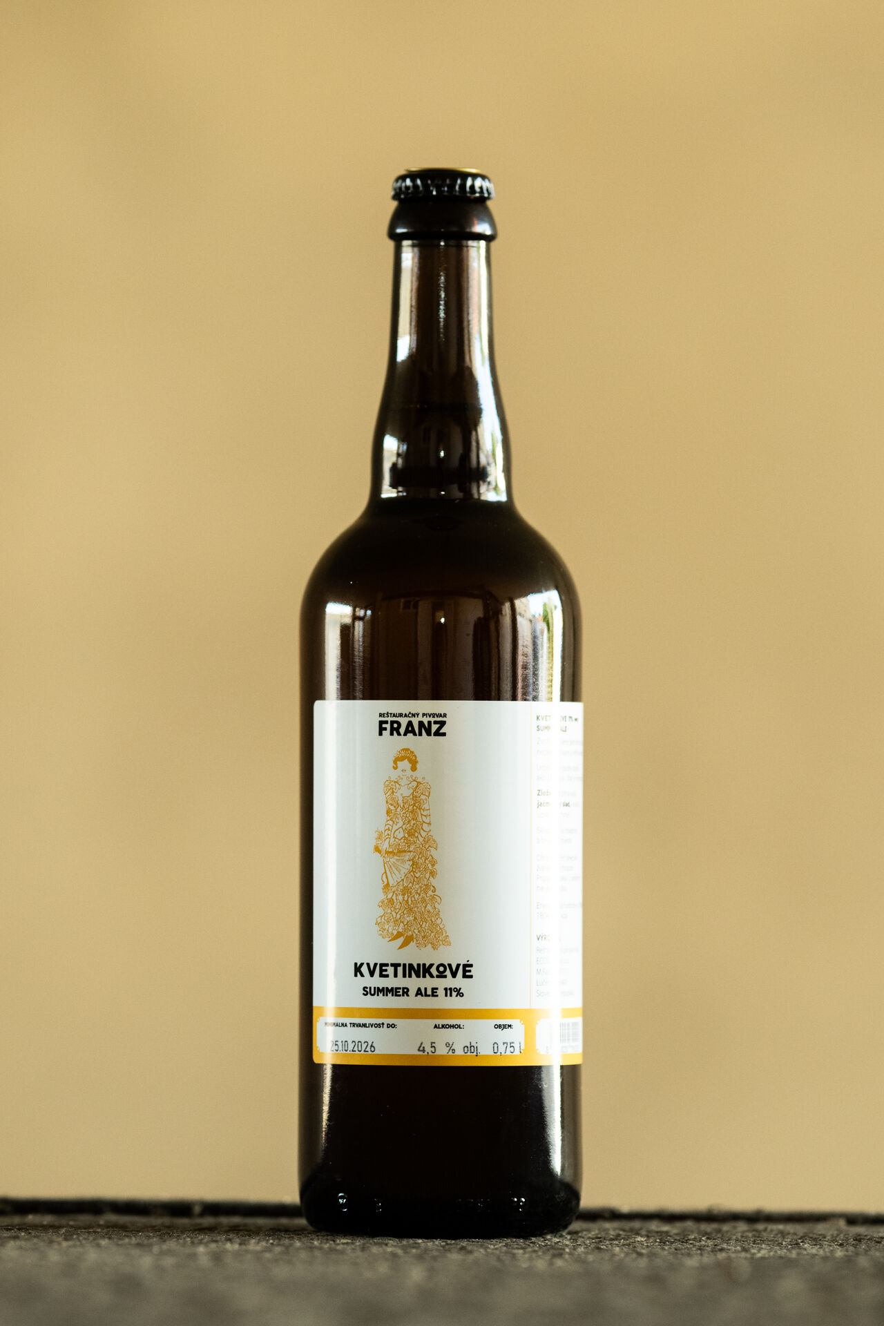 Kvetinkové Summer Ale 11° 4,5% 0,75L