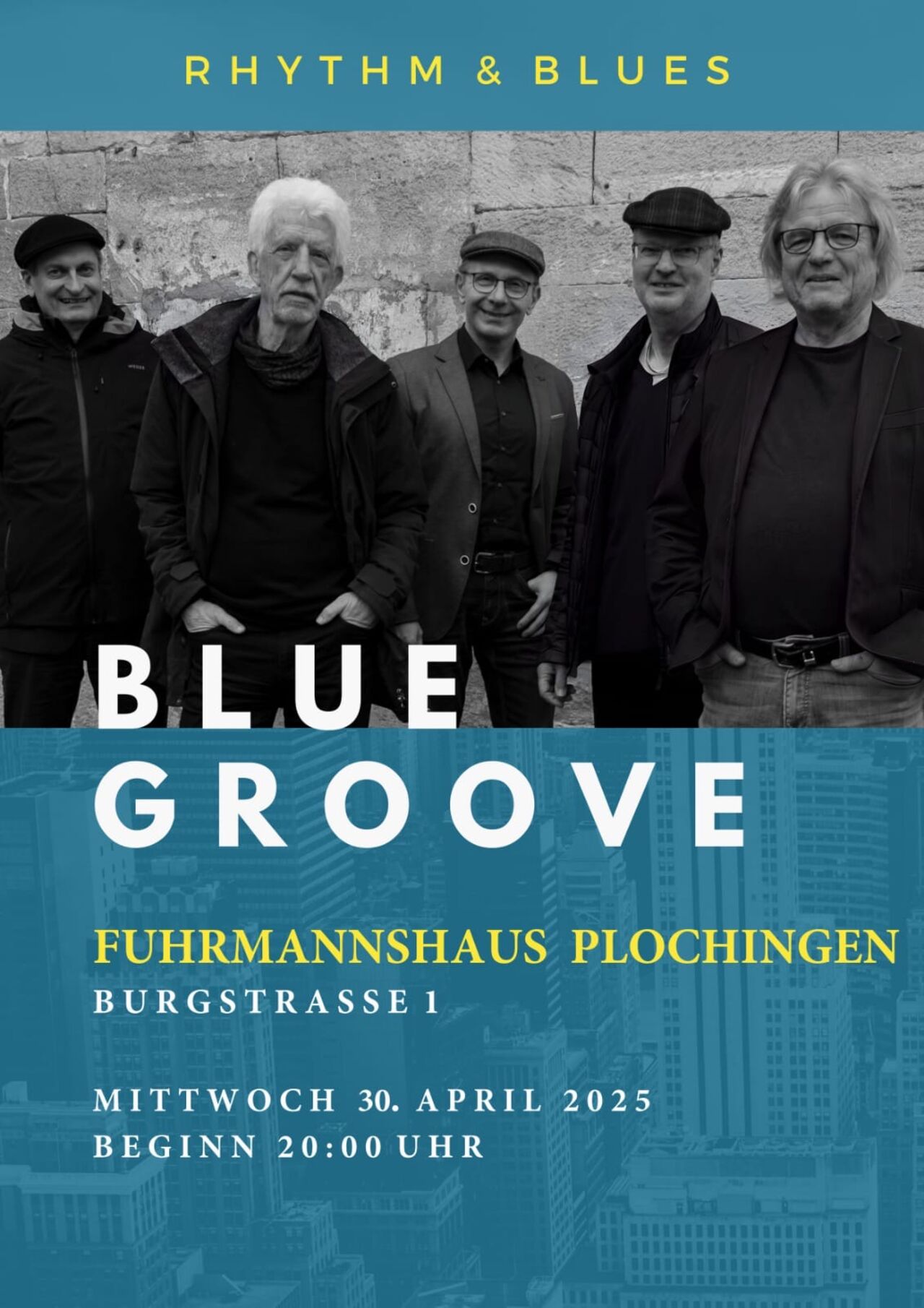 1. Tag SOP: "SOUND OF PLOCHINGEN": BLUE GROOVE