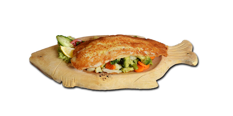 Harcsaszeletek roston sütve / Grilled catfish slices