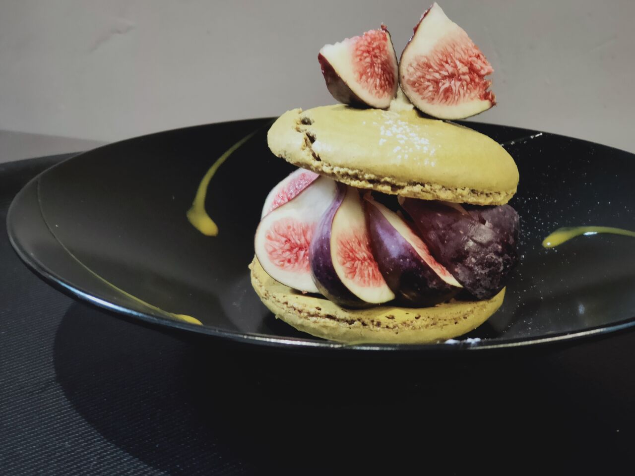 macaron figue