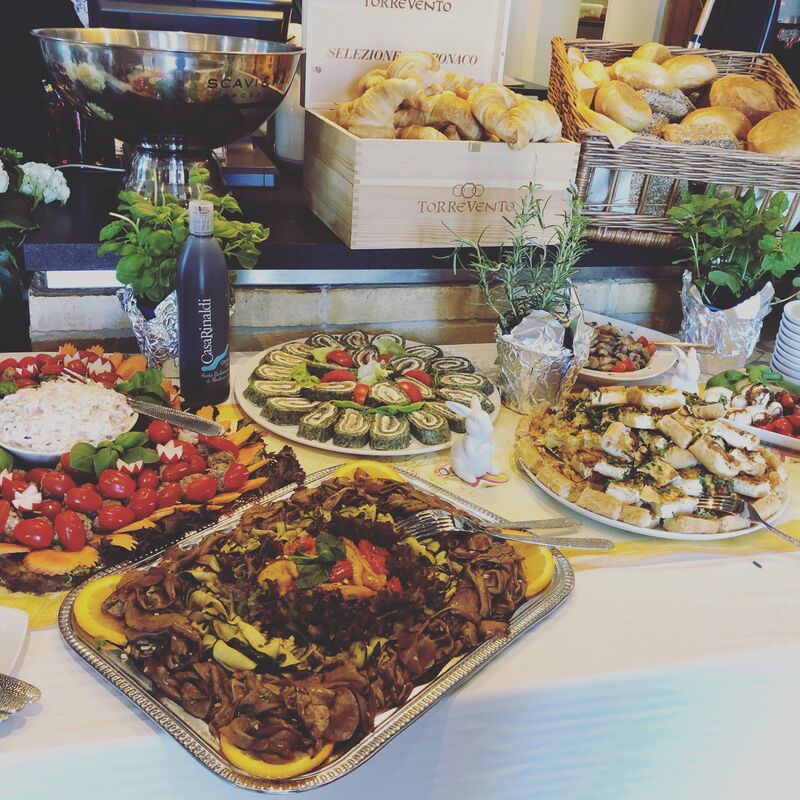 Private Geburtstagsfeier mit einem Brunch Buffet
