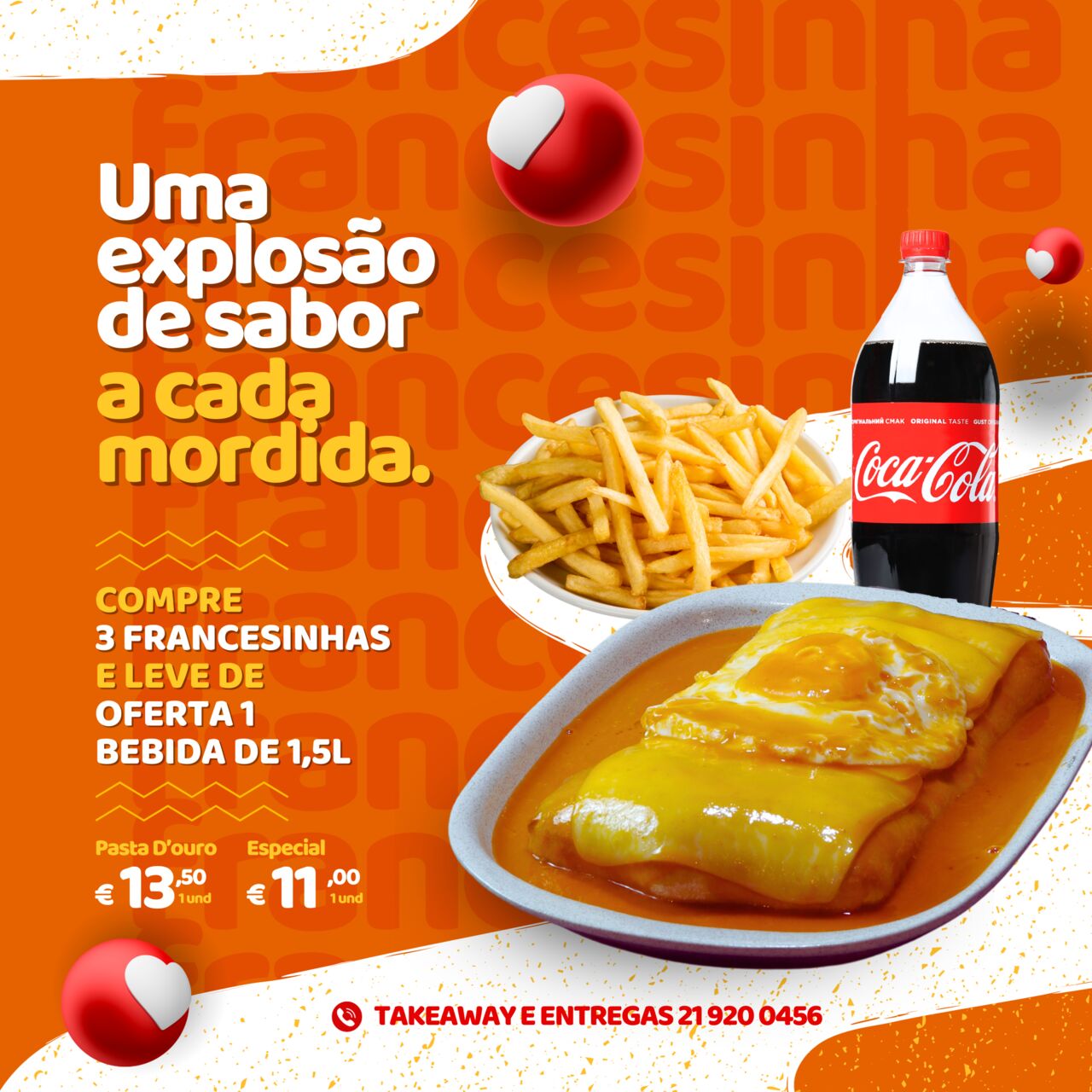 PROMOÇÃO DE FRANCESINHAS