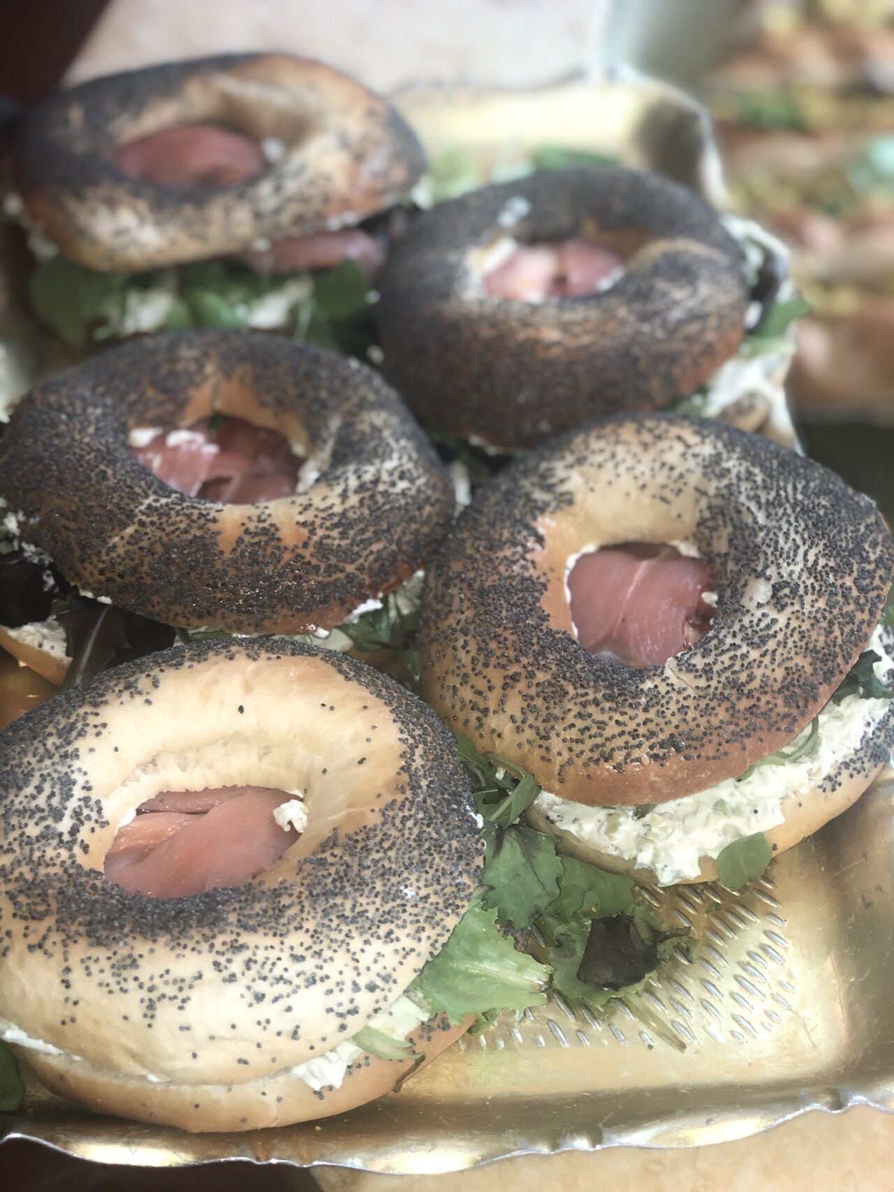 Bagel saumon avocat.??