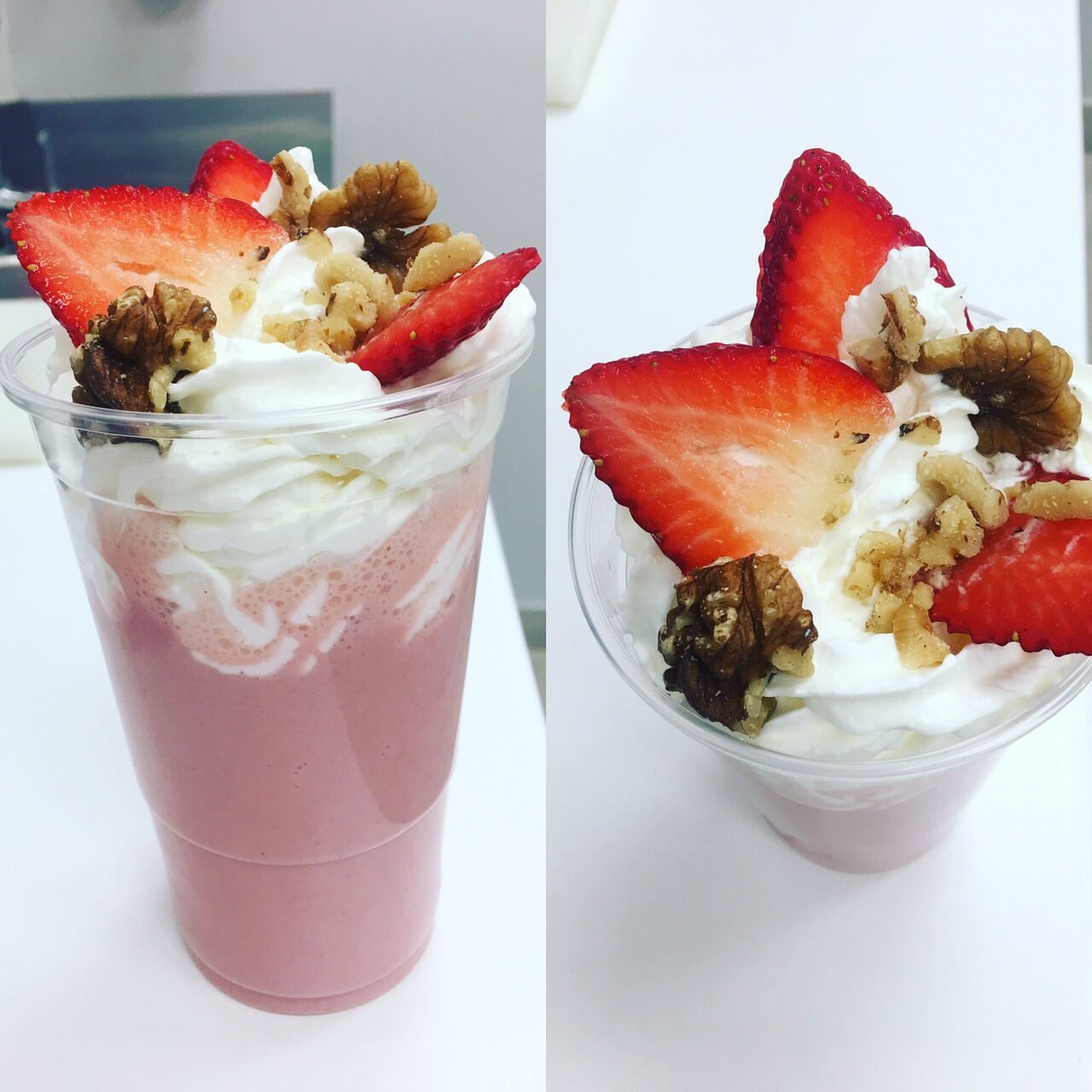 *BATIDO SALUDABLE*
Fresas, Extra de nueces y Miel Pura de Villa BeeZiosa.
