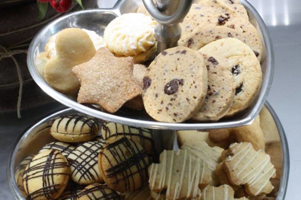 Weihnachtsbäckerei aus der Manna Konditorei