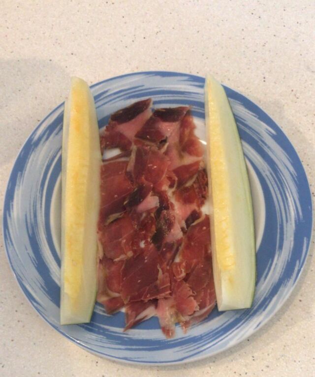 MELÓN CON JAMON