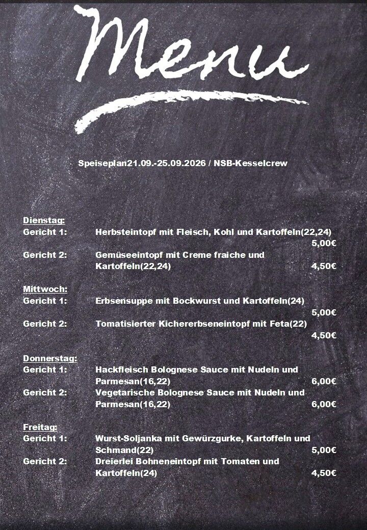 Speiseplan