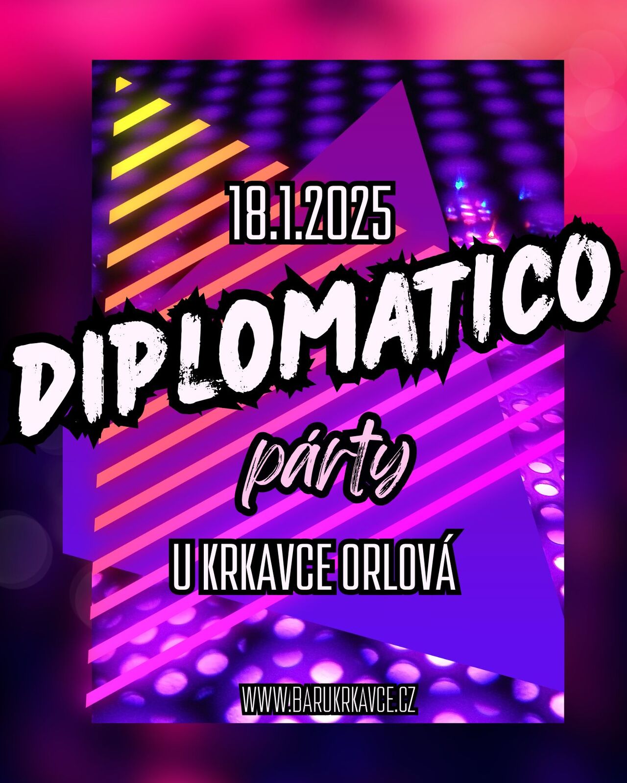 AKCE 25 🆗18.1.2025 Diplomatico párty LEDEN 25
