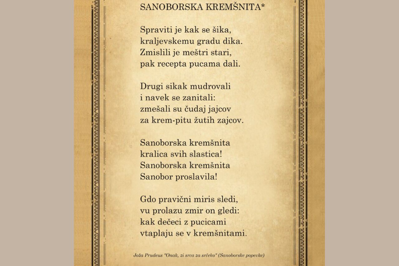 Kremšnita kao inspiracija