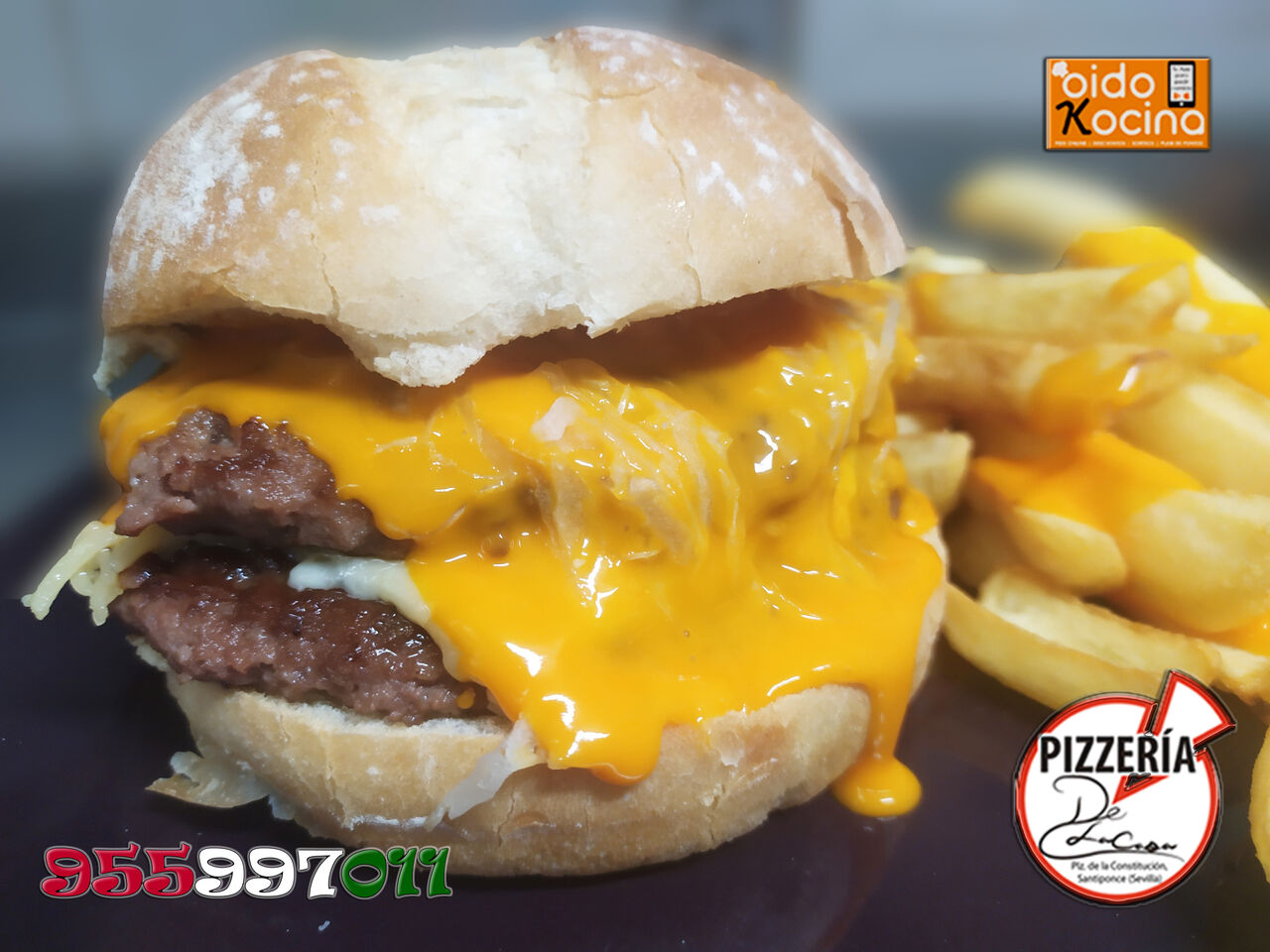 Doble Cheese Burguer