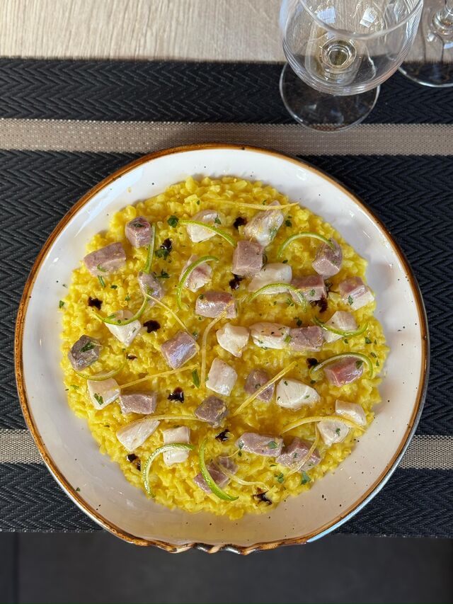 Risotto Atun Rojo y Lubina