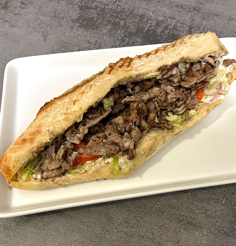 Le Kebab Grec en baguette