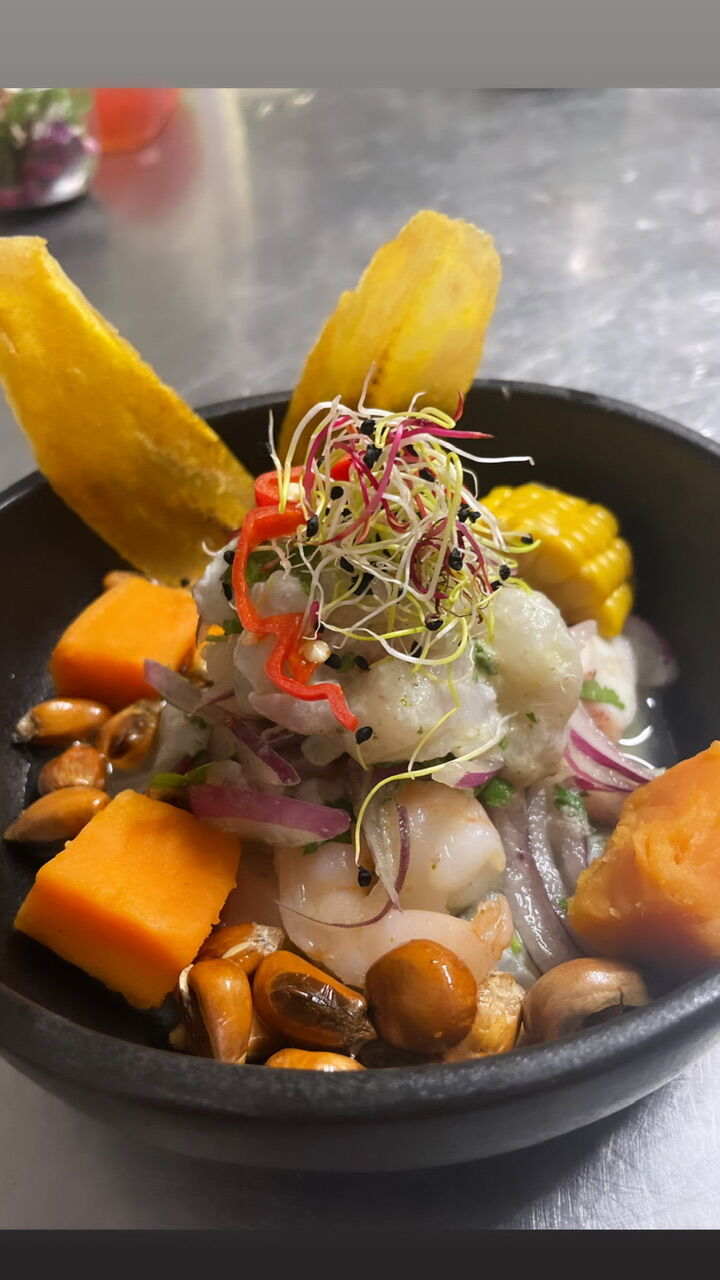 Ceviche mixto tapa 