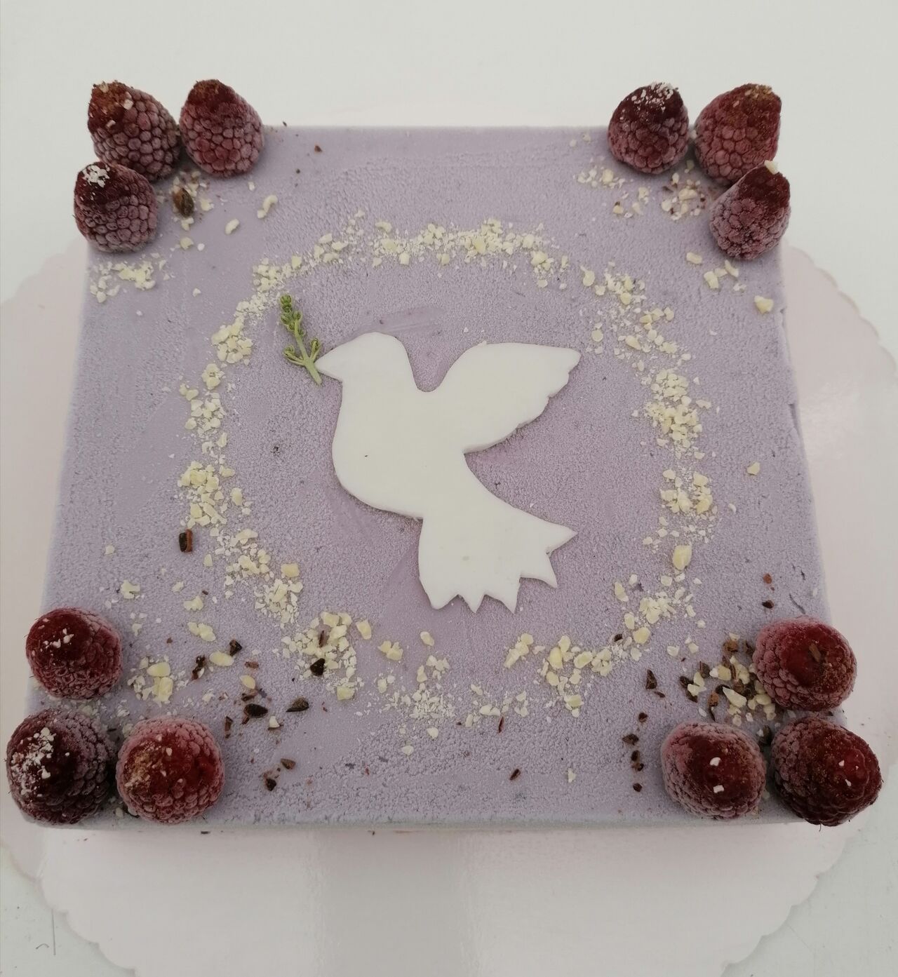 Eistorte zur Kommunion - viereckig