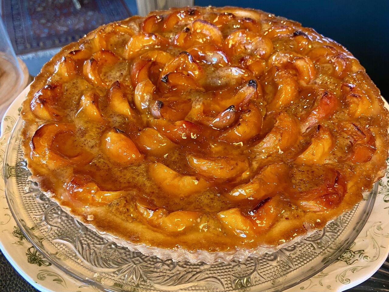 Tarte amandine aux abricots