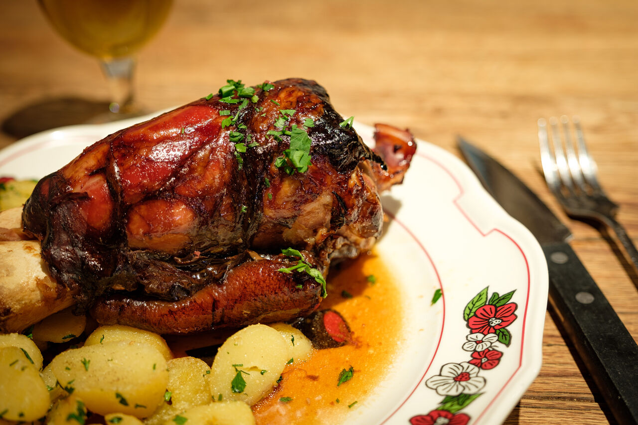 Le jarret à la bière