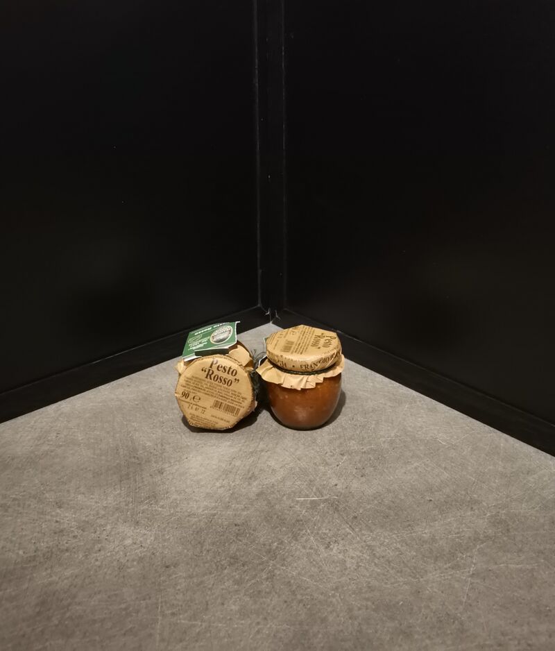 Pesto rosso 90g=5.90€ 