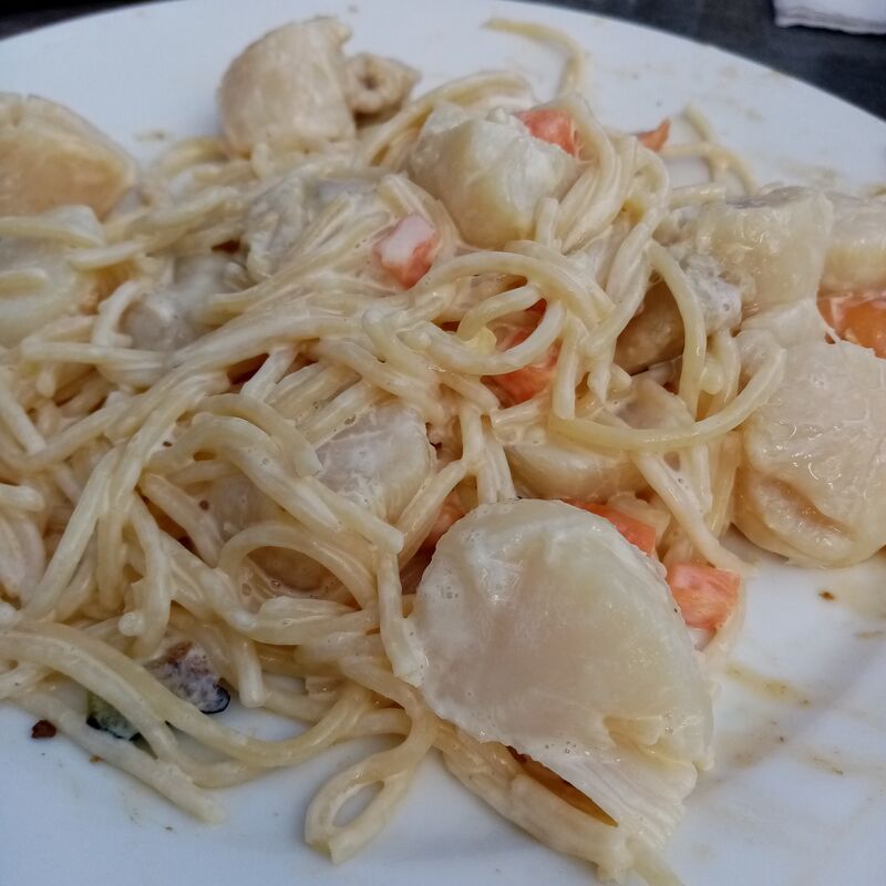 Spaghettis de st Jacques

