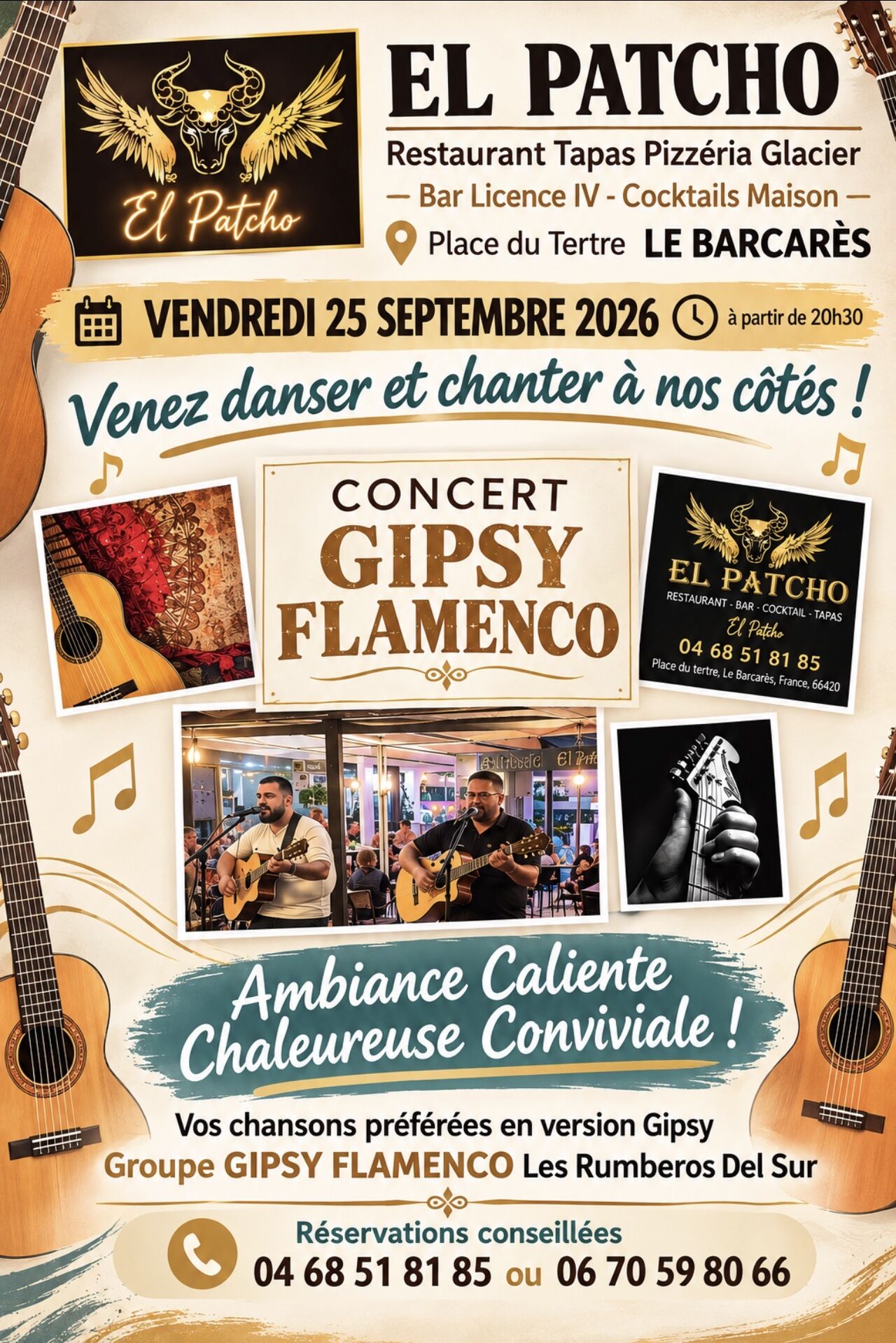 25 Septembre 2026 : Soirée Gypsy