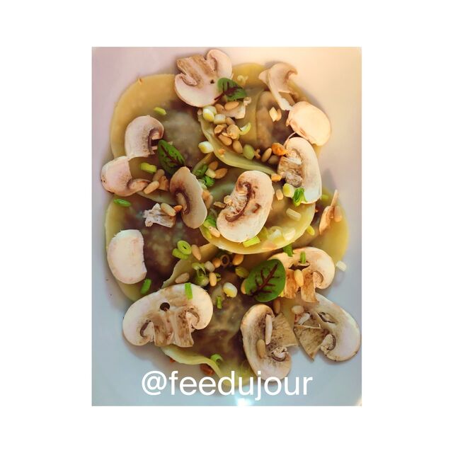 Ravioles de foie gras