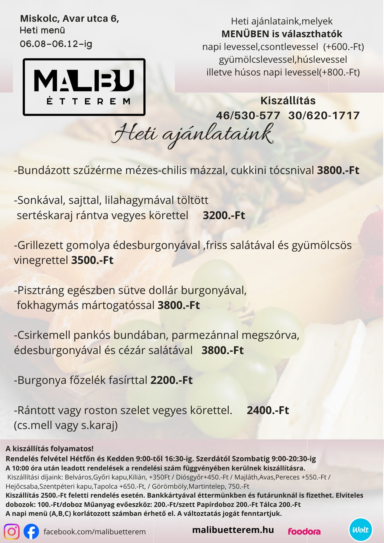 Heti ajánlat