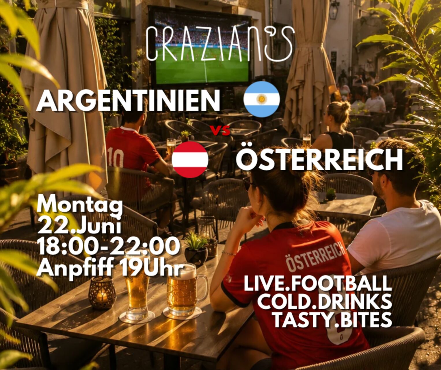 Matchday - Argentinien vs Österreich