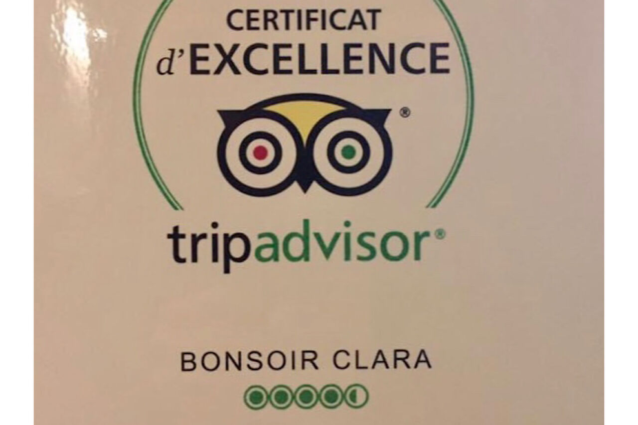 Certificat d’excellence
