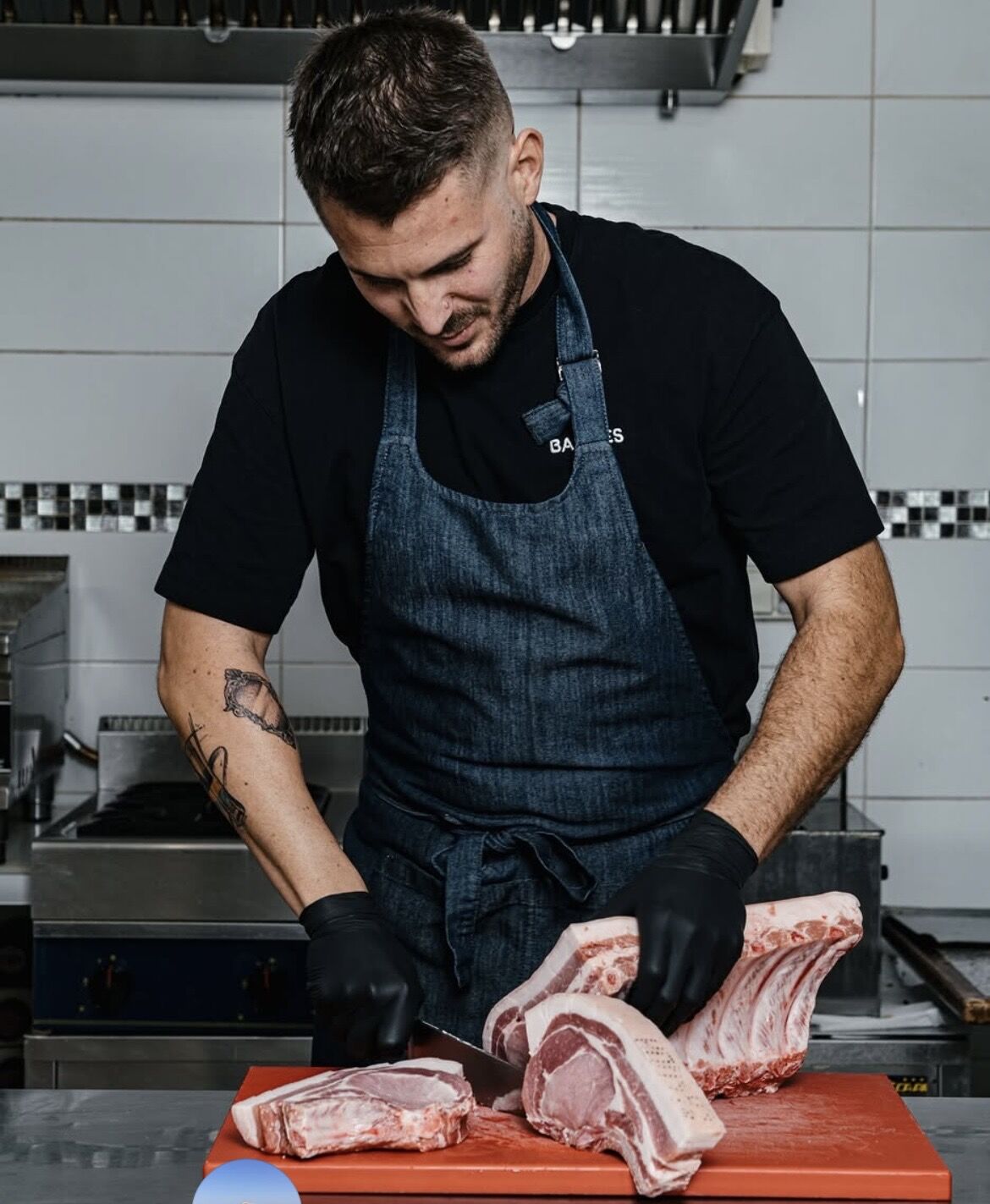 La cote de cochon fermier
