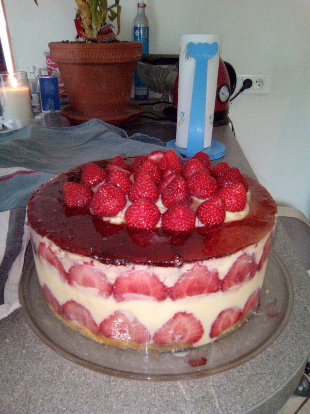 gâteaux a la fraise 