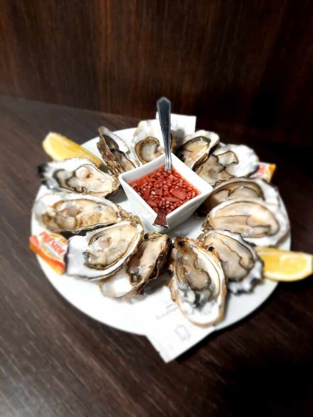 Assiette d'huitres (6 ou 12)