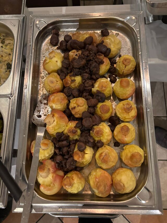 Bratäpfel und Maronen