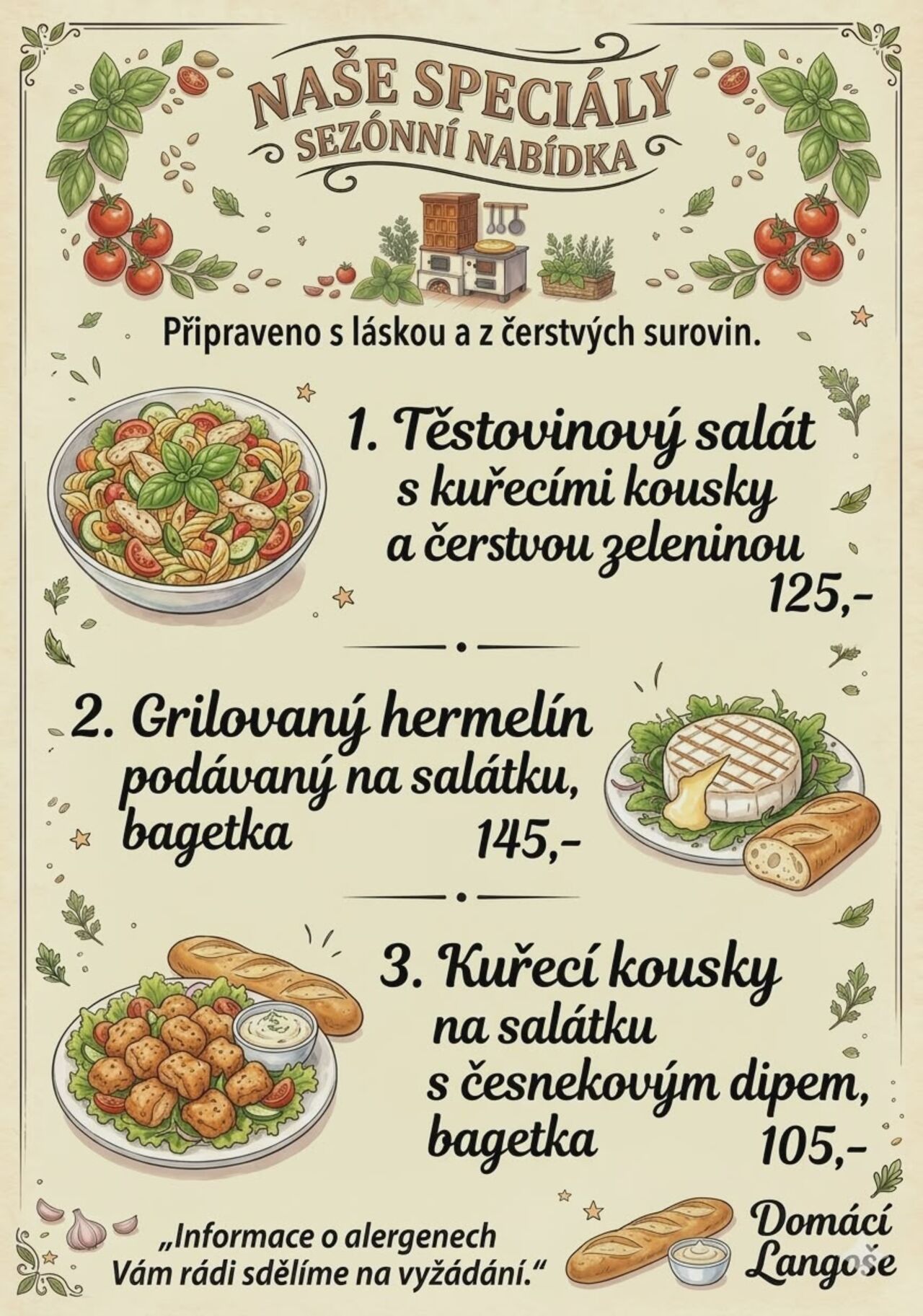 Sezónní nabídka