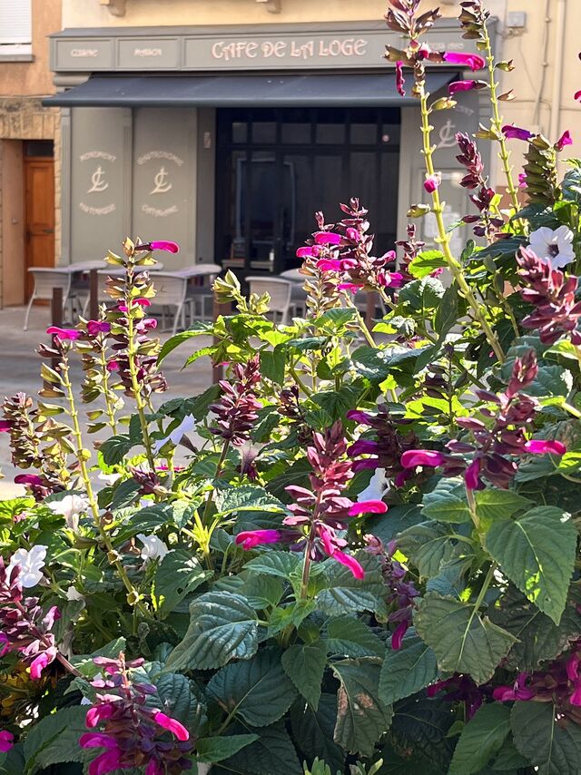 La devanture depuis la place de l'Eglise