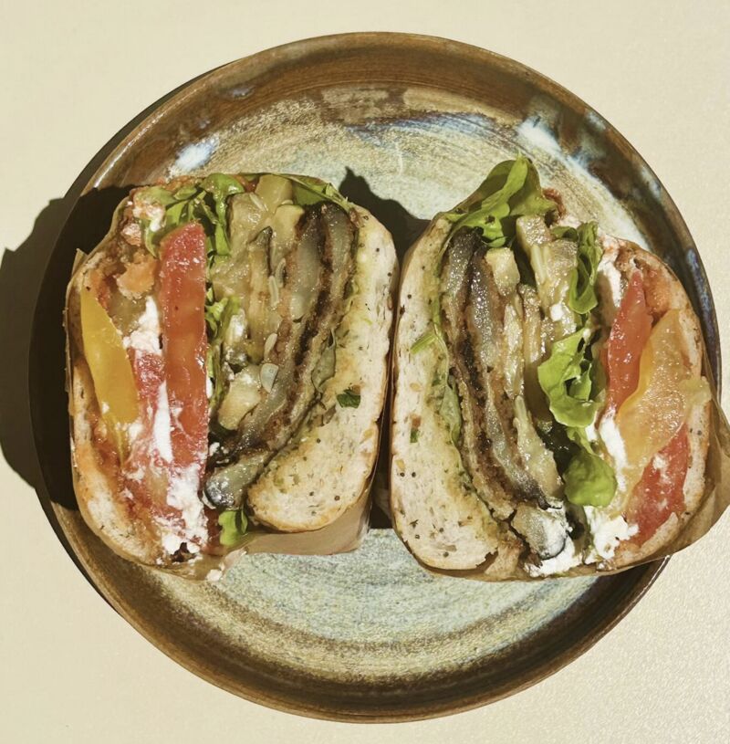 Sandwich légumes d'été