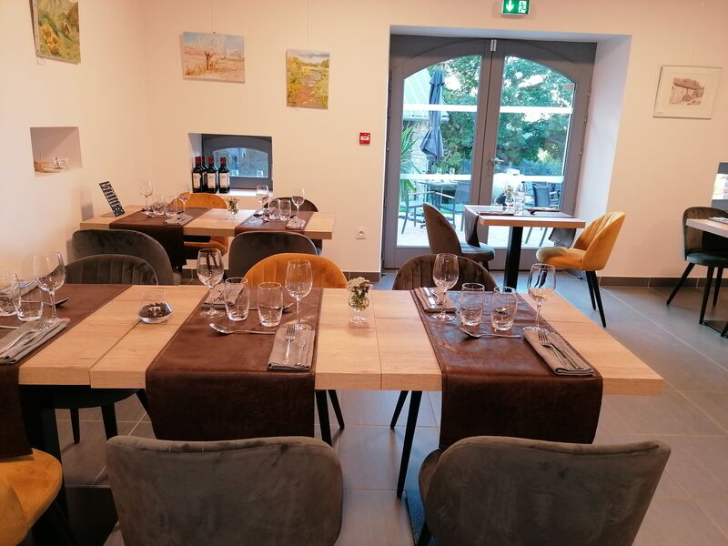 La salle de restaurant 