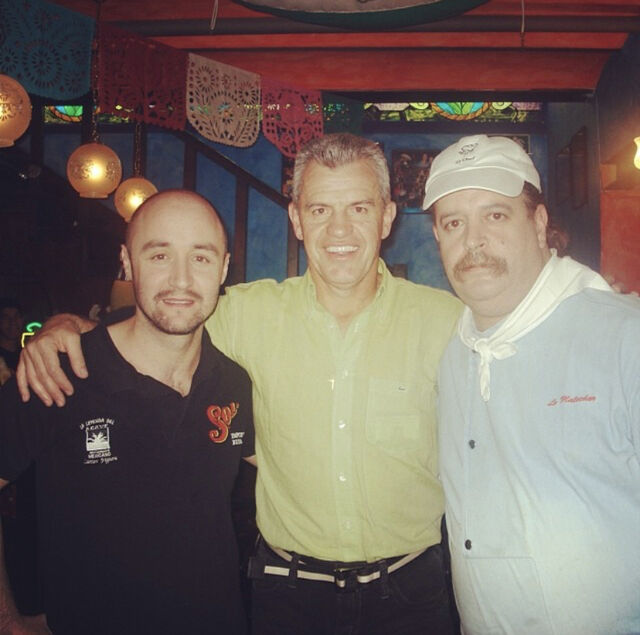 Con el entrenador Mexicano Javier Aguirre 🇲🇽