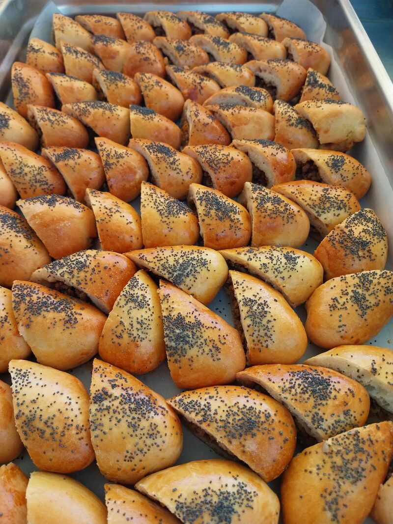 Pirozhki au bœuf et légumes