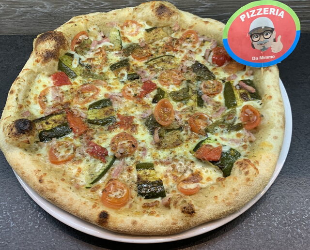 Pizza de Mars 25 - Crème d'Aubergine