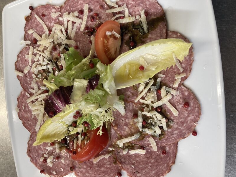 Wildwurstcarpaccio