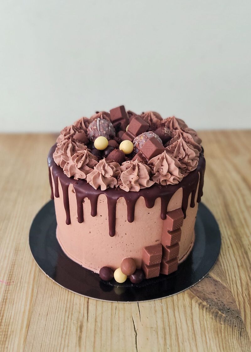 DripCake de chocolate