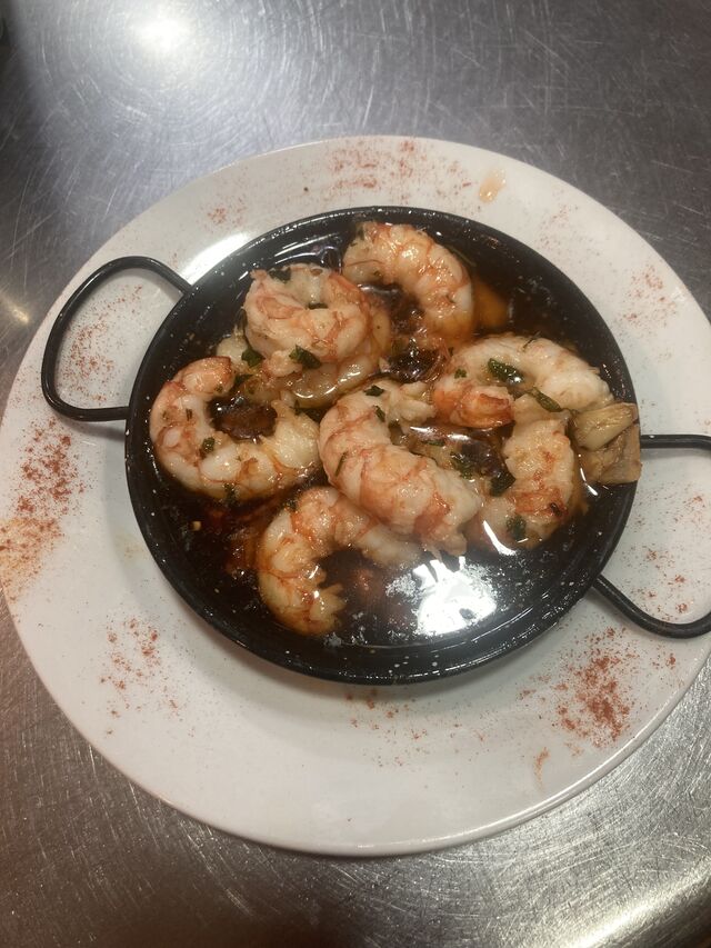 Gambas al ajillo