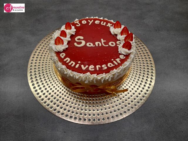 Fraisier 12 personnes