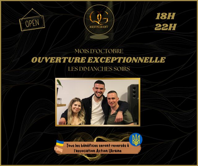 Ouverture exceptionnelle