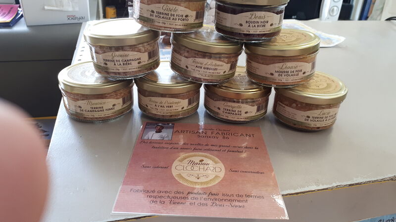 La Maison Clochard terrines