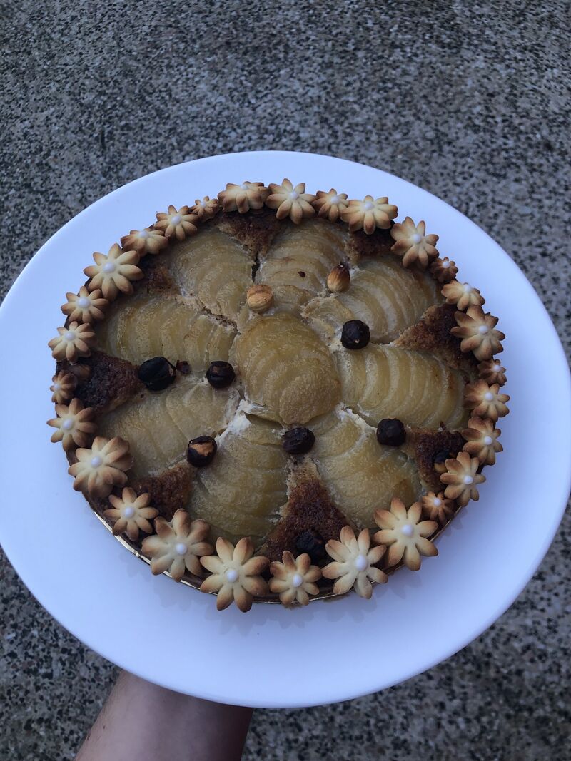 ANNIVERSAIRE: Tarte Poire Amandine