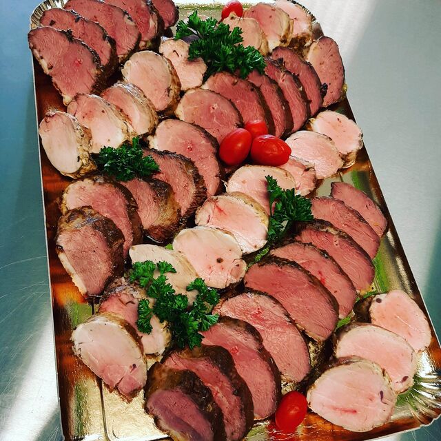 Plateau Viande froid - Magret de canard et filet mignon 