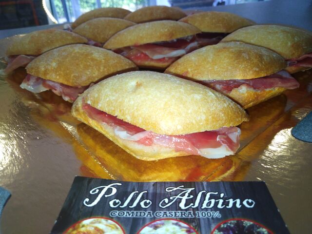 Chapatinas de jamón con tomate?❤️