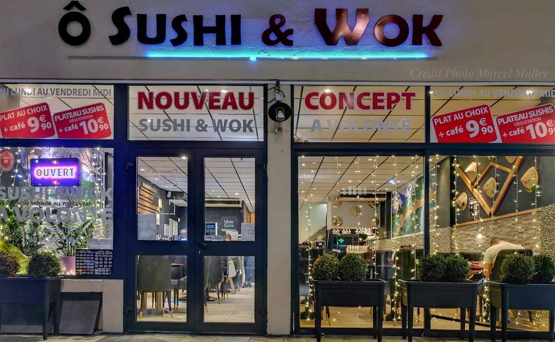 Ô SUSHI & WOK, 131 boulevard de la République, 83000 Toulon.
Tel 09 53 65 41 84 