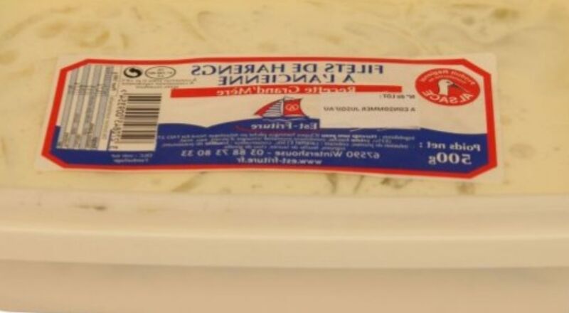 Barquette harengs à l'ancienne - 10,45€